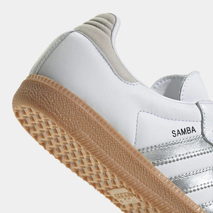 SAMBA WHITE SILVER METALLIC