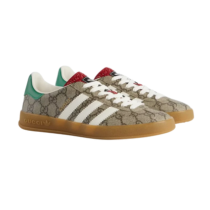 Adi x Gucci Gazelle 'Beige GG Monogram