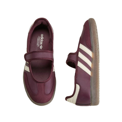 MARY JANE MAROON WHITE