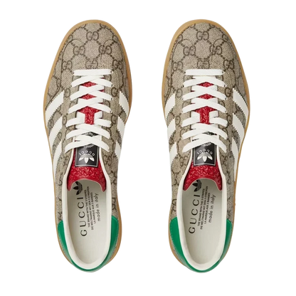 Adi x Gucci Gazelle 'Beige GG Monogram