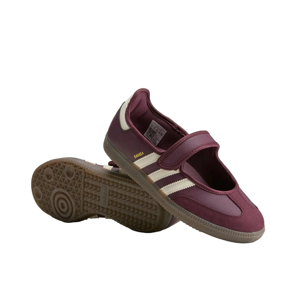 MARY JANE MAROON WHITE
